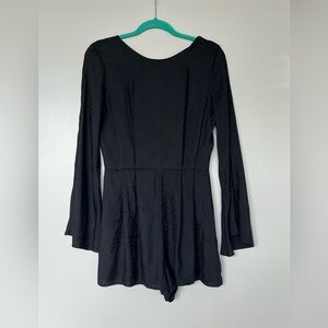 Topshop Long Sleeve Chic Romper